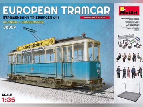 Miniart tramway européen - tramway,