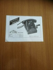 1960 FITRE TELEFONO PROTETTO PER LINEE SOTTO ALTA TENSIONE PUB VINTAGE RETRO AD