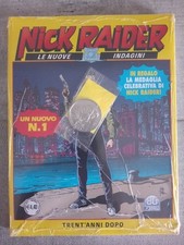 Nick Raider N.1 BLISTERATO CON MEDAGLIA CELEBRATIVA Sergio Bonelli Editore