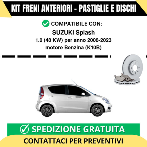 Kit freni anteriori pastiglie - freni,