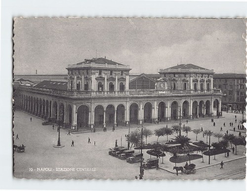 Cartolina stazione centrale - cartolina,