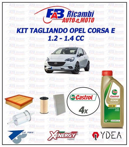 Kit tagliando opel corsa - corsa, 1.2
