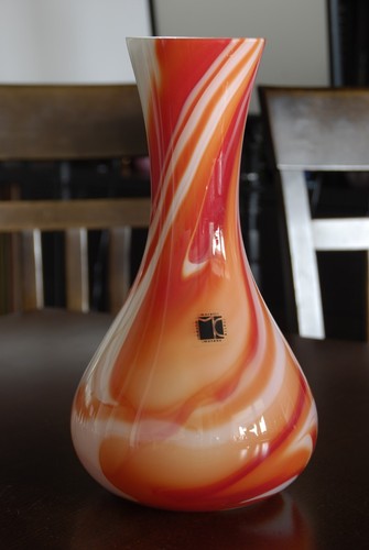Vaso vetro murano carlo - in,