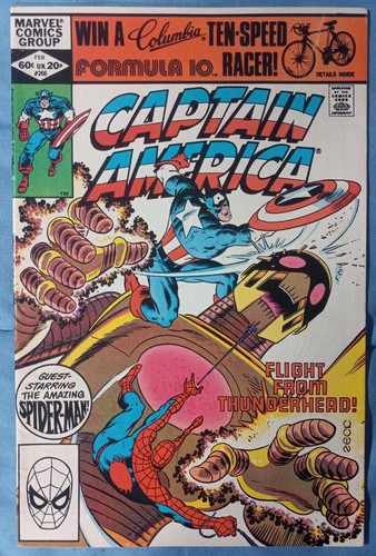 Capitan america 266 ottime - capitan,