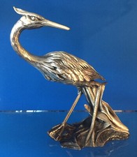 Scultura Gru Con Firma Autore