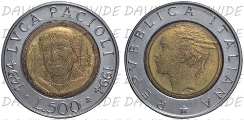 Repubblica italiana 500 lire - repubblica,