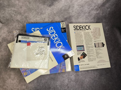 Borland sidekick dos big - sidekick,