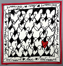 Magnifique foulard  vintage  "