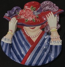 Cappello rosso piatto festa - cappello,
