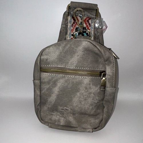 Borsa tracolla grigia - a,