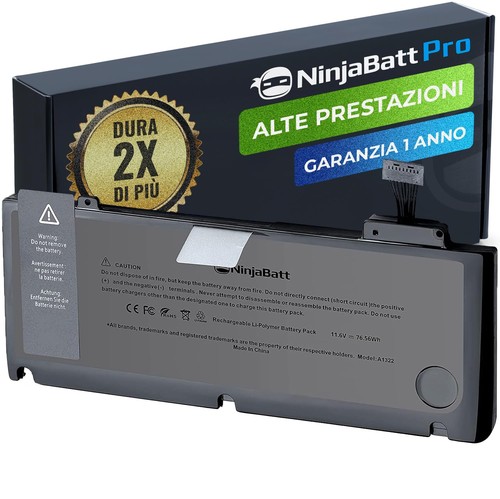 Ninjabatt batteria a1278 a1322 - batteria,
