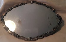 Vassoio a specchio in argento