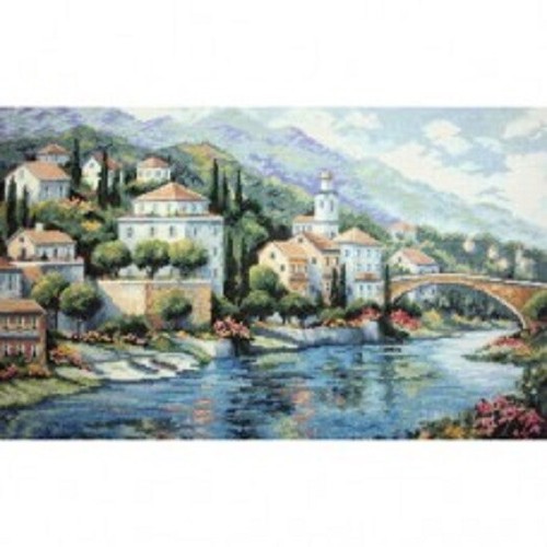 Kit punto croce classic - croce, di
