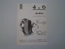 advertising Pubblicità 1934