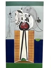 Ennio Tamburi - litografia originale d'epoca, stampa d'arte astratta, grafica.