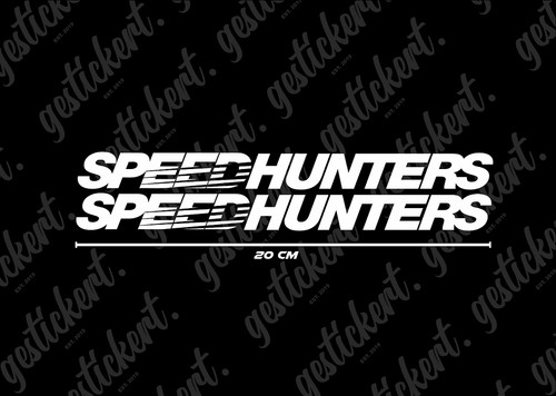 Adesivi cm speedhunters - 20,