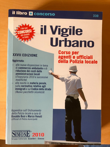Vigile urbano corso per - vigile,