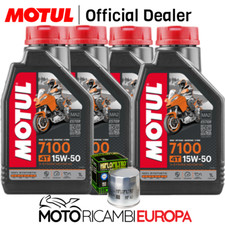 KIT TAGLIANDO BMW R 1150 R 1150 2001-2006 4 L OLIO MOTUL 7100 15W50 FILTRO HF163