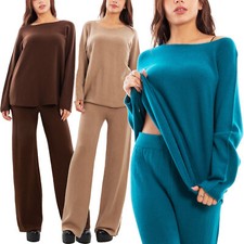 Tuta donna completo maglia