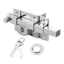 Serratura da esterno affidabile con facile installazione per cancelli in ferro e legno