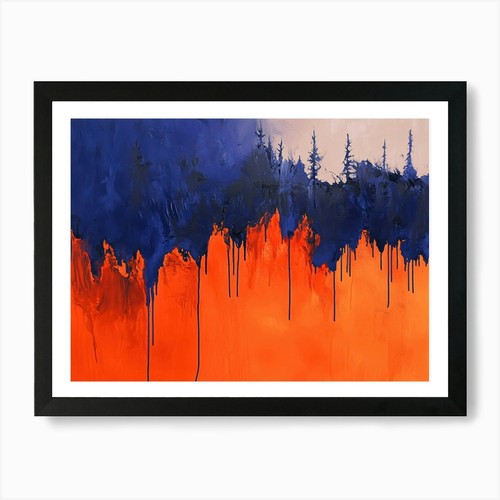 Quadro astratto 3498 stampa