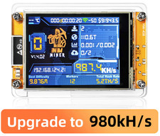 BTC Lottery Miner NerdMiner 2,8" 1000Kh/s Hashrate BTC Solo Lottery Crypto