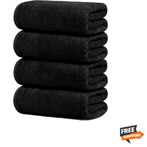 4pz asciugamani bagno cotone - asciugamani,