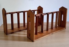 2 portabottiglie in legno