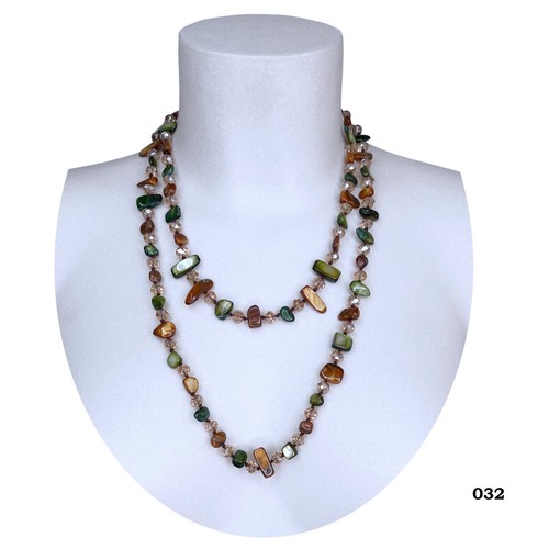 Collana lunga perle - perle, madreperla
