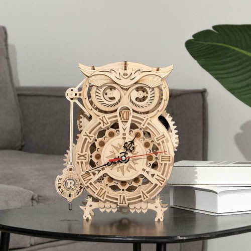 Rokr gufo orologio ingranaggio - rokr,