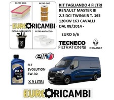 KIT TAGLIANDO 4 FILTRI E OLIO