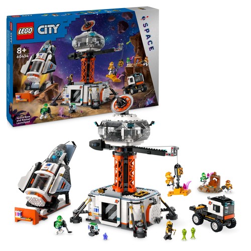 Lego city 60434 base spaziale - lego,