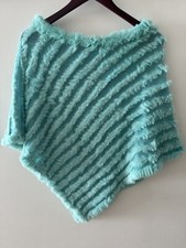 Sciarpa mantello poncho lana