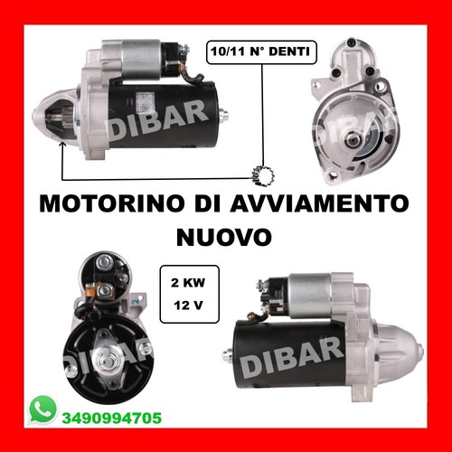 Motorino avviamento nuovo - motorino,