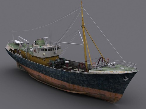 Trawler navena modellino scala - navena,