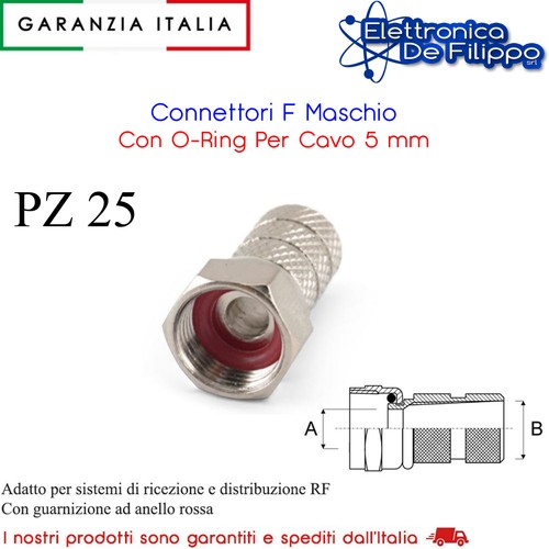 Connettori maschio con - connettori,