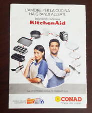 Dépliant CONAD 2019 kitchenAid catalogo brochure scheda bollini regali premi