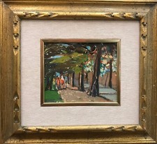 Dipinto Olio Tavoletta Ardenza