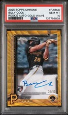 BILLY COOK 2025 TOPPS CHROME
