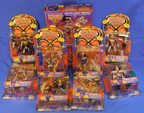 Skeleton warriors set completo - skeleton,