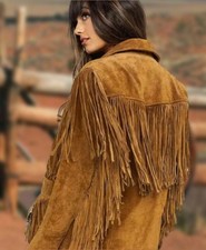 Cappotto western in pelle