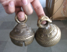 2 PC Vintage IN Ottone Grandi