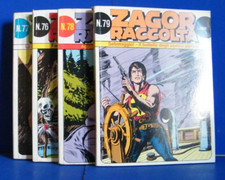 LB16) - LOTTO DI 4 ALBI MISTI ZAGOR RACCOLTA - STATO BUONO