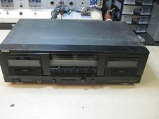 DOPPIA PIASTRA A CASSETTA   AIWA  AD - WX 717       DA   RIPARARE  VINTAGE