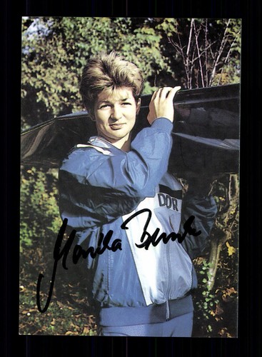 Monika bunke autogrammkarte - bunke,