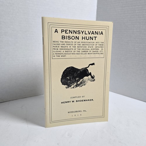 Pennsylvania bison hunt - bison,