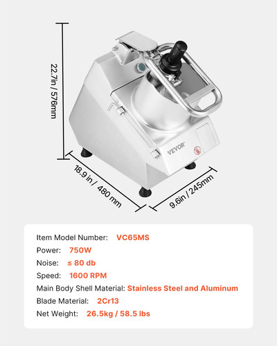 Vevor robot cucina - vevor, da