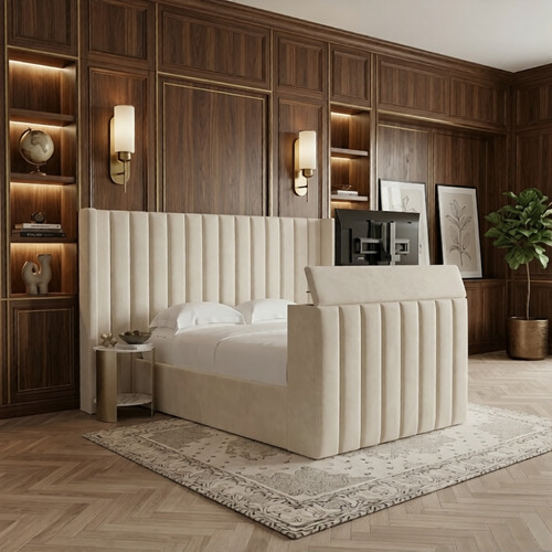 Letto alato pannello - letto, tv
