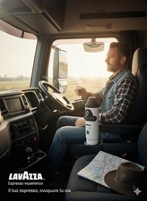 MACCHINA DA CAFFÈ PORTATILE DA VIAGGIO LAVAZZA 12V  140W AUTO CAMION CAMPER