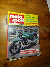 Riviste D'epoca "Moto Sport " Anno 1975 - Nr. 31 -32 - 33 - 41